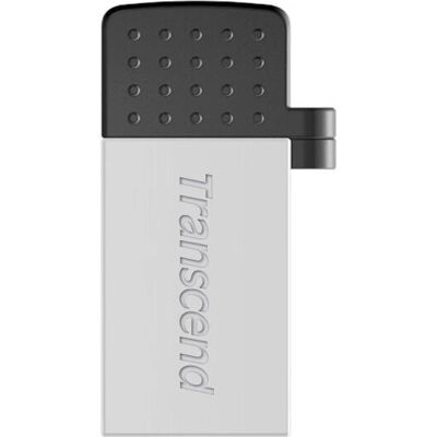 Transcend JetFlash Mobile 380 - Clé USB - 16 Go - USB 2.0 - Argent - Publicité Transcend JetFlash Mobile 380 - Clé USB - 16 Go - USB 2.0 - Argent - Publicité