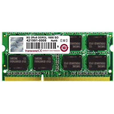 Transcend JetRam 8GB DDR3 1600 MHz - Speicher Transcend JetRam 8GB DDR3 1600 MHz - Speicher