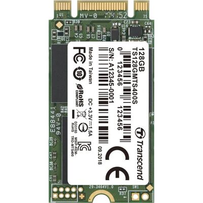 Transcend MTS400 128GB SSD - M.2 2242 - SATA III Transcend MTS400 128GB SSD - M.2 2242 - SATA III