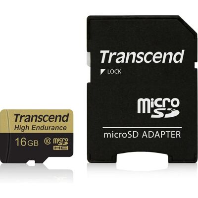 Transcend 16GB MicroSDHC Classe 10 - Scheda di memoria Transcend 16GB MicroSDHC Classe 10 - Scheda di memoria