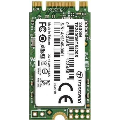 Transcend MTS420S - 240GB Transcend MTS420S - 240GB