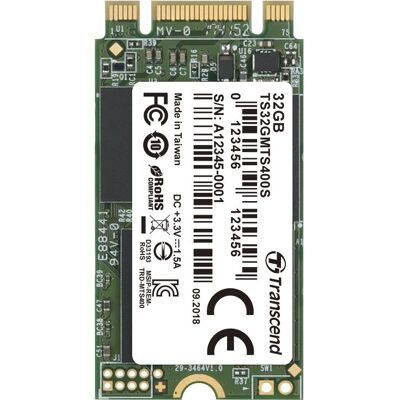 Transcend TS32GMTS400S SSD M.2 32GB SATA III - Unità a Stato Solido Transcend TS32GMTS400S SSD M.2 32GB SATA III - Unità a Stato Solido
