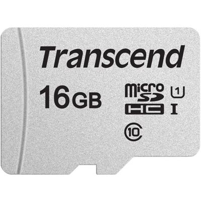 Transcend 16GB UHS-I U1 MicroSDHC Kortti - Muistikortti Transcend 16GB UHS-I U1 MicroSDHC Kortti - Muistikortti