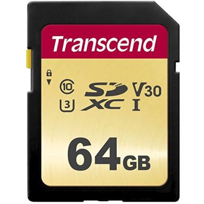 Transcend 64GB UHS-I Κάρτα SD Τάξης 10 Transcend 64GB UHS-I Κάρτα SD Τάξης 10