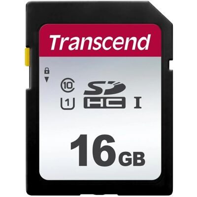 Transcend 16GB SDHC UHS-I Klass 10 Minneskort Transcend 16GB SDHC UHS-I Klass 10 Minneskort