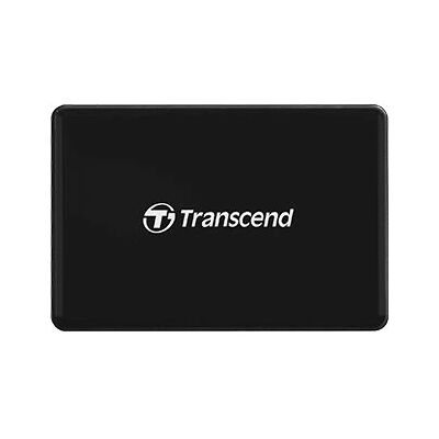 Lettore di schede Transcend Micro-USB - Nero - Esterno Lettore di schede Transcend Micro-USB - Nero - Esterno