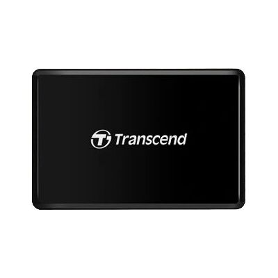 Lettore di schede nero Transcend - SD, microSD, CompactFlash - USB 3.1 Lettore di schede nero Transcend - SD, microSD, CompactFlash - USB 3.1