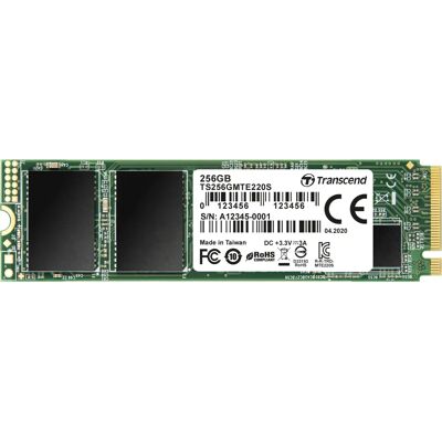 Transcend 220S 256GB NVMe PCIe M.2 SSD - Kiintolevy Transcend 220S 256GB NVMe PCIe M.2 SSD - Kiintolevy