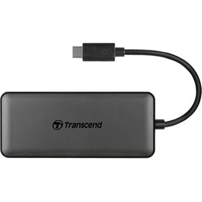 Transcend HUB5C USB 3.2 Gen 2 Typ-C Schwarz - USB Hub Transcend HUB5C USB 3.2 Gen 2 Typ-C Schwarz - USB Hub