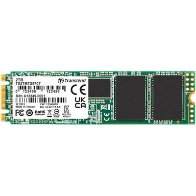 Transcend MTS970T 1TB M.2 SATA SSD - Intern Transcend MTS970T 1TB M.2 SATA SSD - Intern