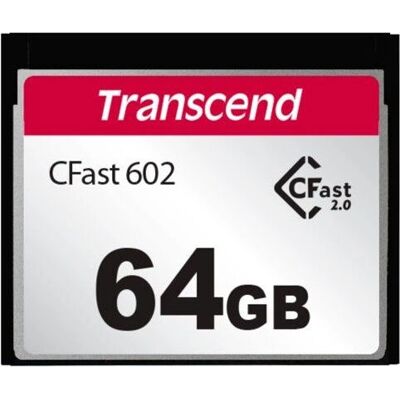 Transcend TS8GCFX602 Speicherkarte - 64 GB CFast 2.0 Transcend TS8GCFX602 Speicherkarte - 64 GB CFast 2.0