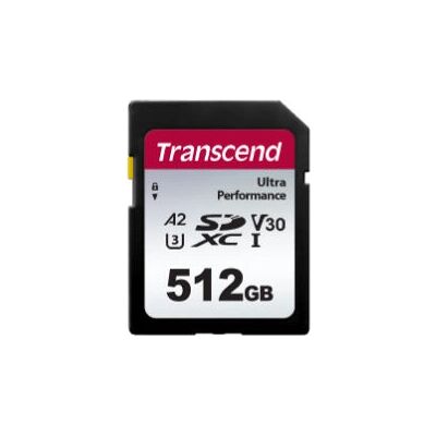 Transcend SDXC 340S - A2 512GB Transcend SDXC 340S - A2 512GB