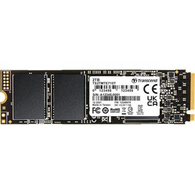 Transcend MTE710T 256 GB NVMe PCIe 4.0 SSD - M.2 2280, Industri Transcend MTE710T 256 GB NVMe PCIe 4.0 SSD - M.2 2280, Industri