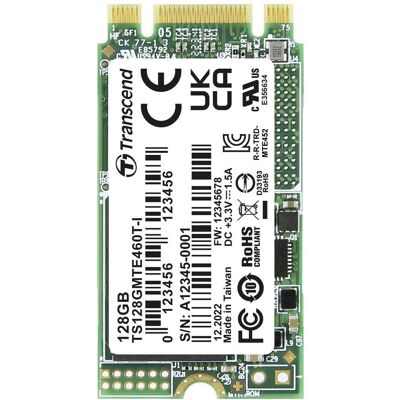 Transcend MTE460T-I 128GB SSD - PCIe NVMe M.2 2242 - Alta Densità Transcend MTE460T-I 128GB SSD - PCIe NVMe M.2 2242 - Alta Densità