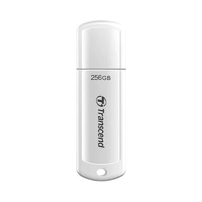 Transcend JetFlash 730 256GB Clé USB - USB 3.1 - Blanc - Publicité Transcend JetFlash 730 256GB Clé USB - USB 3.1 - Blanc - Publicité