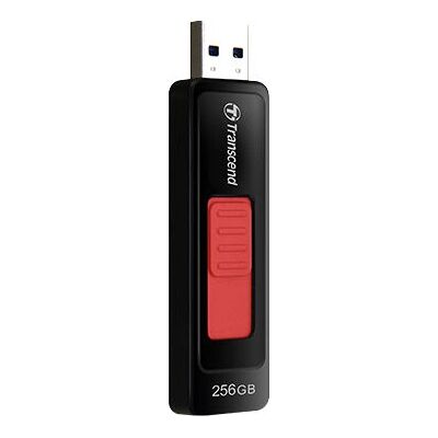 Transcend JetFlash 760 Clé USB - 256 GB, Noir, USB 3.2 - Publicité Transcend JetFlash 760 Clé USB - 256 GB, Noir, USB 3.2 - Publicité