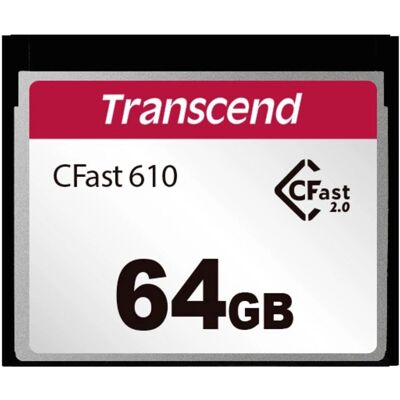Transcend 64 GB CFast Hukommelseskort - Hukommelseskort Transcend 64 GB CFast Hukommelseskort - Hukommelseskort