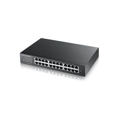 Switch de Red Zyxel GS1900-24E - Ethernet Gigabit Gestionado (10/100/1000) - Negro Switch de Red Zyxel GS1900-24E - Ethernet Gigabit Gestionado (10/100/1000) - Negro