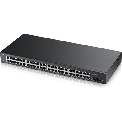 Zyxel GS1900-48 - 50-porttinen verkkokytkin - Musta Zyxel GS1900-48 - 50-porttinen verkkokytkin - Musta