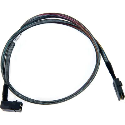Microchip SAS-Kabel - 0,8 m - Schwarz/Grau - Datenübertragung - Speicher Microchip SAS-Kabel - 0,8 m - Schwarz/Grau - Datenübertragung - Speicher