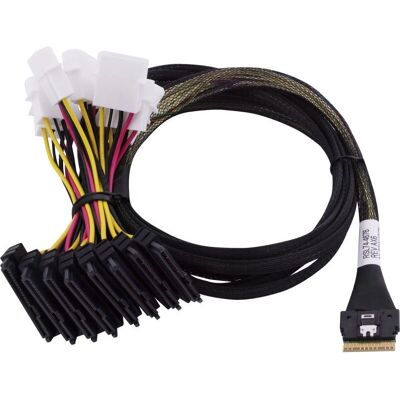 Microchip Technology 2305400-R SAS Kabel - 0,8m, Schwarz, Mehrfarben Microchip Technology 2305400-R SAS Kabel - 0,8m, Schwarz, Mehrfarben