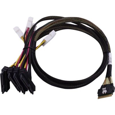 Microchip Technology - 2305600-R - SlimSAS 8 - SAS cable Microchip Technology - 2305600-R - SlimSAS 8 - SAS cable