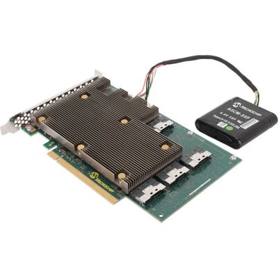 Microchip Speicher-RAID-Controller 3258 - PCIe x16, 24 Gbit/s Microchip Speicher-RAID-Controller 3258 - PCIe x16, 24 Gbit/s