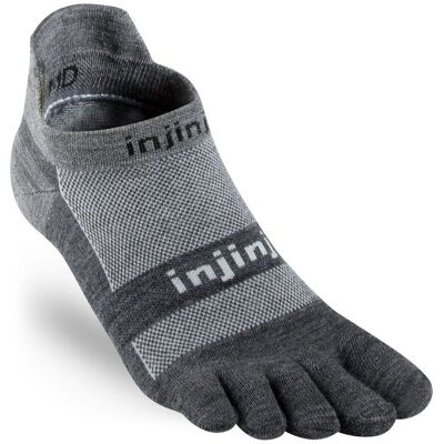 Meias Injinji NuWool - Unissex Corrida Invisível Cinza Meias Injinji NuWool - Unissex Corrida Invisível Cinza