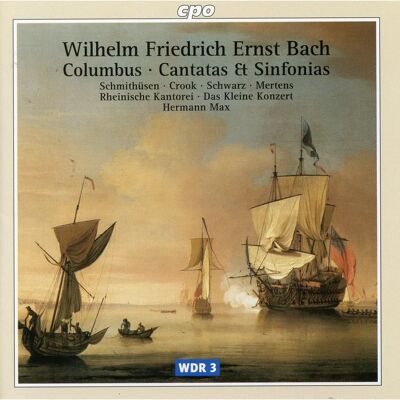 CPO Wilhelm Friedrich Ernst Bach - Cantates & Sinfonies - Publicité CPO Wilhelm Friedrich Ernst Bach - Cantates & Sinfonies - Publicité