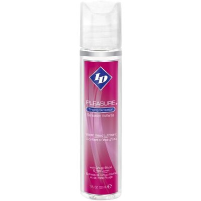 Lubrificante a base d'acqua ID Lube Pleasure Sensazione di formicolio - 30ml Lubrificante a base d'acqua ID Lube Pleasure Sensazione di formicolio - 30ml
