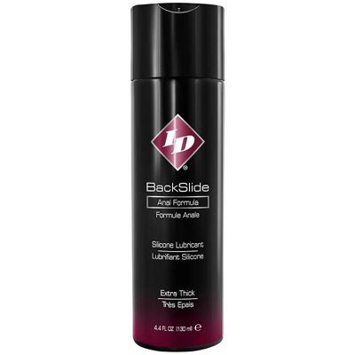 ID Backslide Silicone Lubricant - 130ml - Anal Formula, Long Lasting ID Backslide Silicone Lubricant - 130ml - Anal Formula, Long Lasting