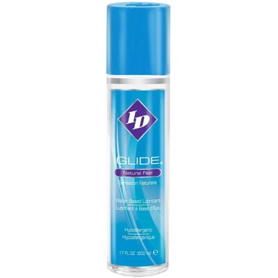 Lubrificanti ID ID Glide a base d'acqua - Sensazione naturale e ipoallergenico - 17 fl oz Lubrificanti ID ID Glide a base d'acqua - Sensazione naturale e ipoallergenico - 17 fl oz