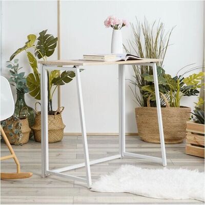 MEUBLES COSY - Escritorio Plegable para Espacios Pequeños - Oficina Moderna MEUBLES COSY - Escritorio Plegable para Espacios Pequeños - Oficina Moderna