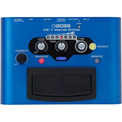 Boss VE-1 Echo Vocal - Processus d'effets vocaux Boss VE-1 Echo Vocal - Processus d'effets vocaux