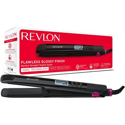 Revlon Black Model RVST2165UK Ceramic Hair Straightener - Hair Straightener Revlon Black Model RVST2165UK Ceramic Hair Straightener - Hair Straightener
