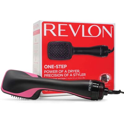 Revlon Black One Step Paddle Hair Dryer Styler Ionic Technology Revlon Black One Step Paddle Hair Dryer Styler Ionic Technology