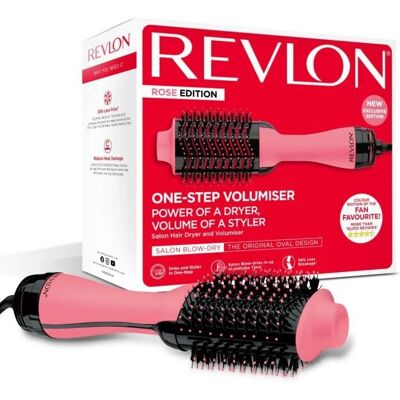 Revlon Rose One Step Hair Dryer and Volumiser - Hair Dryer and Volumiser Revlon Rose One Step Hair Dryer and Volumiser - Hair Dryer and Volumiser