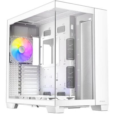 Antec C8 ARGB Full Tower Weiß - Gaming-PC-Gehäuse mit 270° Glasansicht Antec C8 ARGB Full Tower Weiß - Gaming-PC-Gehäuse mit 270° Glasansicht