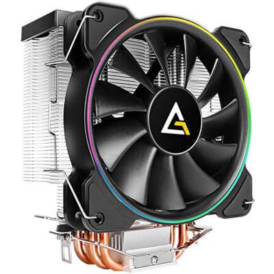 Cooler de CPU Antec A400 RGB - Cobre, Preto, LED RGB Cooler de CPU Antec A400 RGB - Cobre, Preto, LED RGB