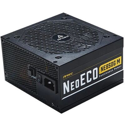 Antec Neoeco Gold Modular NE850G M - Stromversorgung - 80 Plus Gold - 850 Watt - Schwarz Antec Neoeco Gold Modular NE850G M - Stromversorgung - 80 Plus Gold - 850 Watt - Schwarz