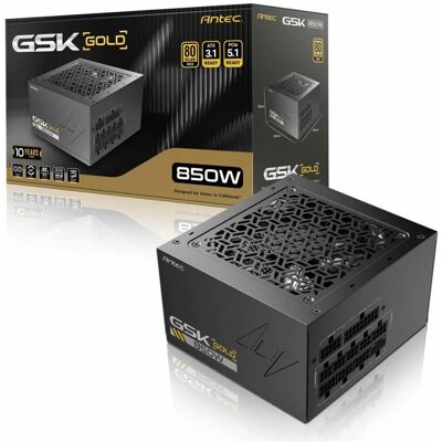 Antec - GSK ATX3.1 850W V2 - Gold - Power Supply Antec - GSK ATX3.1 850W V2 - Gold - Power Supply