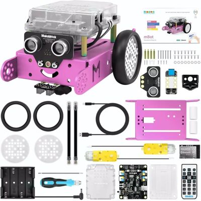 Kit Robot Mbot de Makeblock - Jouet STEM Programmable en Métal - Publicité Kit Robot Mbot de Makeblock - Jouet STEM Programmable en Métal - Publicité