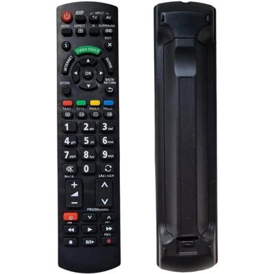 Panasonic N2QAYB Fjernbetjening - Infrarød, Sort Panasonic N2QAYB Fjernbetjening - Infrarød, Sort