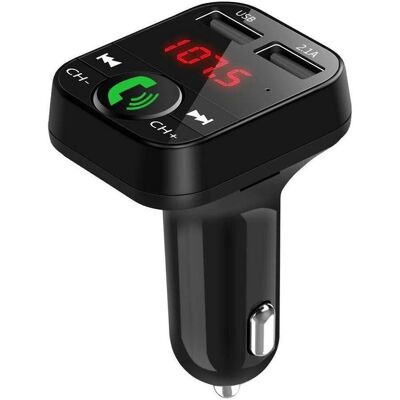 FM X10 Bluetooth Sender - Håndfrit & Musikafspiller FM X10 Bluetooth Sender - Håndfrit & Musikafspiller
