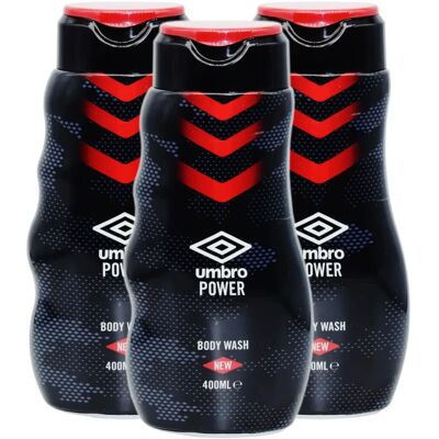 Umbro Power Duschgel - Männer 400ml Belebend Umbro Power Duschgel - Männer 400ml Belebend