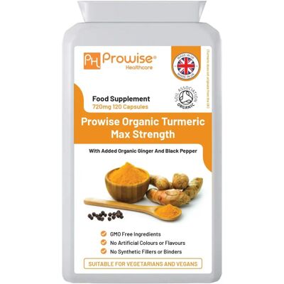 Curcuma Biologica Max Forza - 120 Capsule Curcuma Biologica Max Forza - 120 Capsule