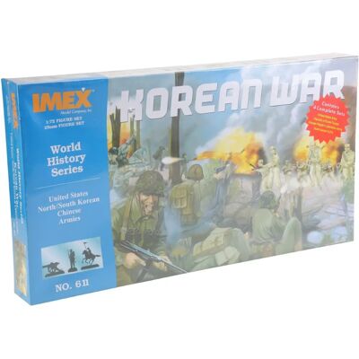 Ensemble de figurines de la guerre de Corée Imex - Échelle 1:72 - Publicité Ensemble de figurines de la guerre de Corée Imex - Échelle 1:72 - Publicité