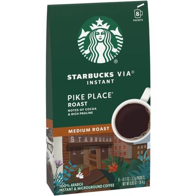 Starbucks Pike Place Roast - Café instantané - Publicité Starbucks Pike Place Roast - Café instantané - Publicité