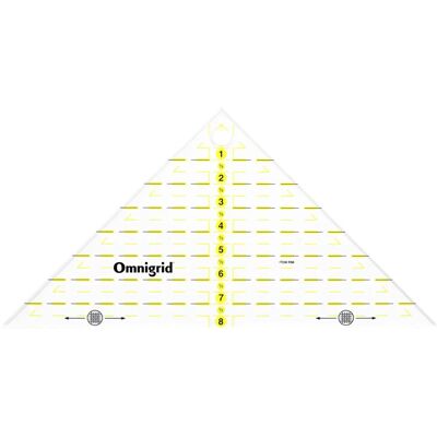 Prym Omnigrid RT-Triangolo 20,3cm - Règle de Carré Prym Omnigrid RT-Triangolo 20,3cm - Règle de Carré