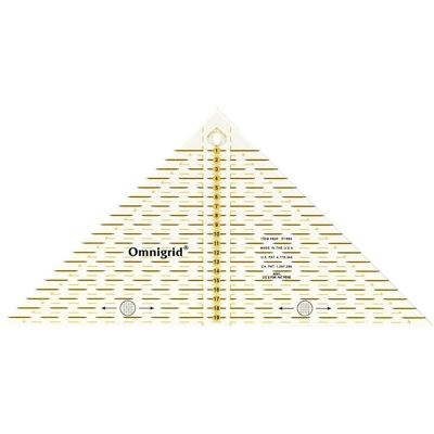 Prym R920 Triangle Flottant 44200 cm² Règle Omnigrid - Règle de patchwork Prym R920 Triangle Flottant 44200 cm² Règle Omnigrid - Règle de patchwork